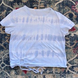 aerie tie dye top tee shirt